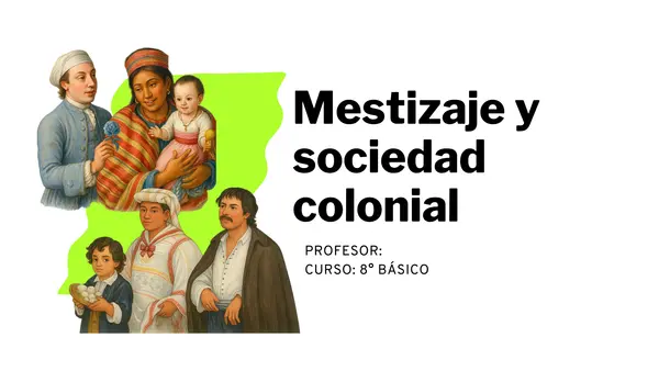 Mestizaje, sociedad colonial y sincretismo