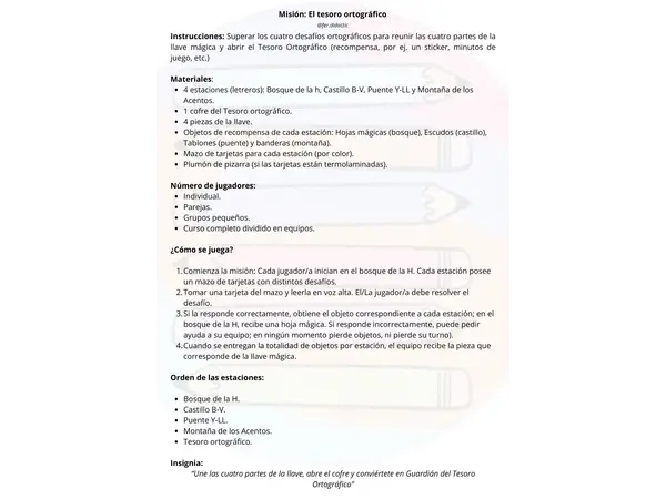 El Tesoro Ortográfico