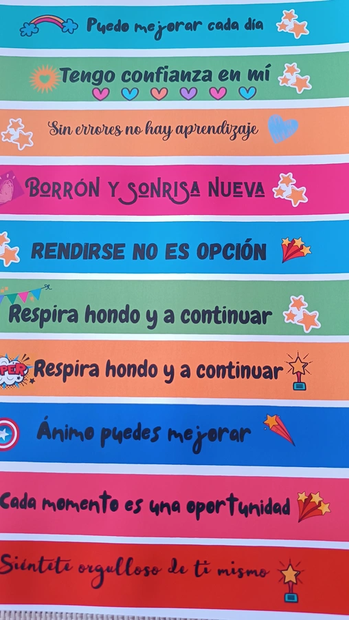 Brazaletes motivacionales 