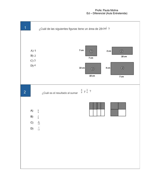 ENSAYO SIMCE  N° 4  6TO BÁSICO MATEMÁTICA 