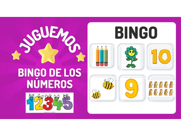 BINGO DE NÚMEROS