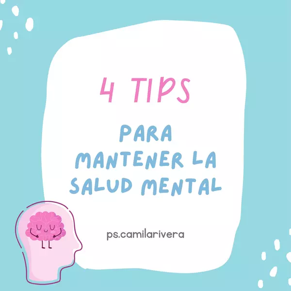 Tips para mantener la salud mental