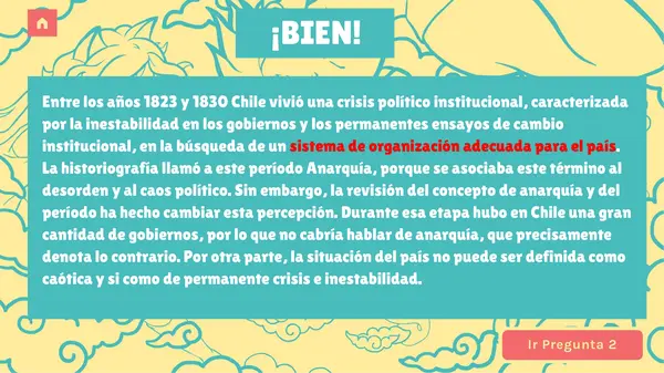 Test interactivo: Gobiernos Conservadores y la República