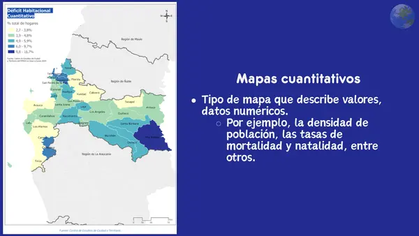 Los mapas temáticos | Geografía, territorio y desafíos socioambientales