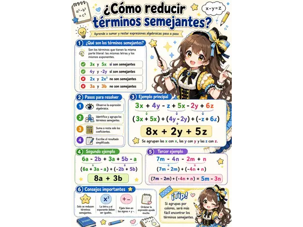 Reducción de terminos semejantes