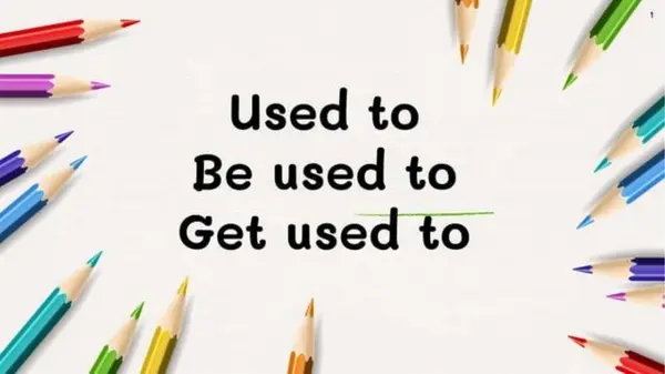 used to, be used to and get used to