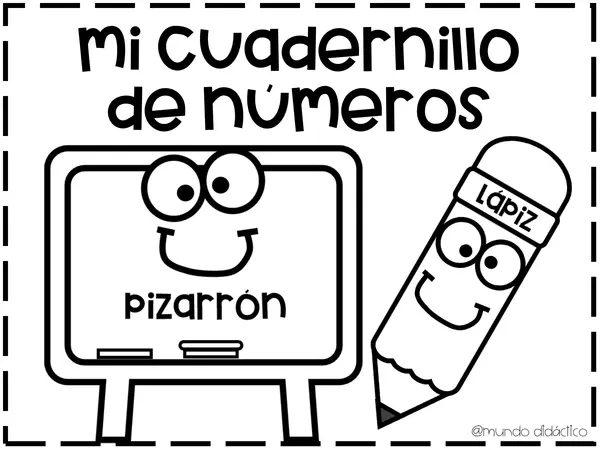 Mí cuadernillo de números 