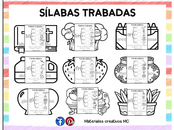 SÍLABAS TRABADAS