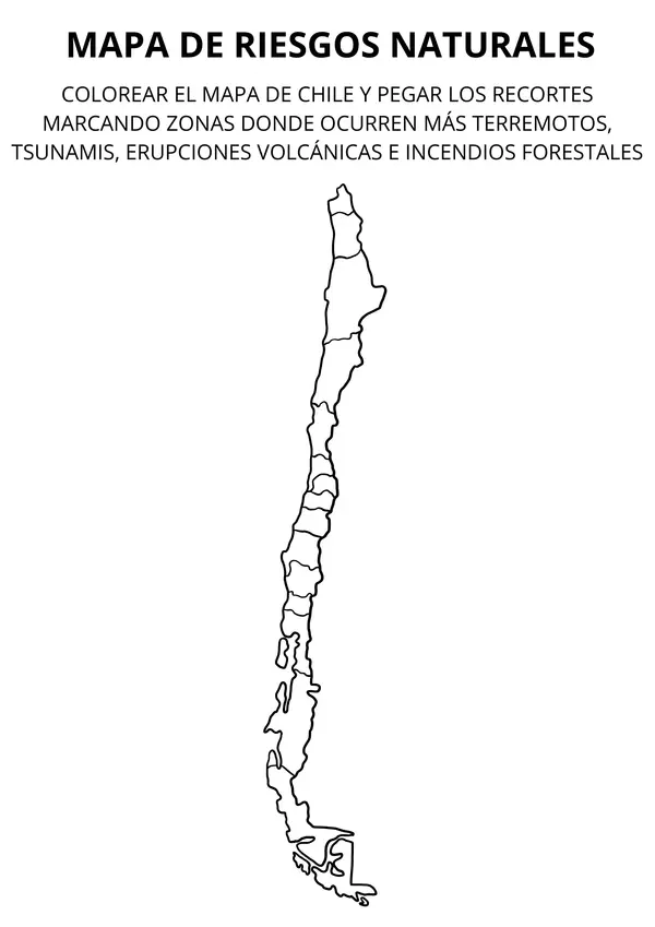 Mapa de riesgos naturales