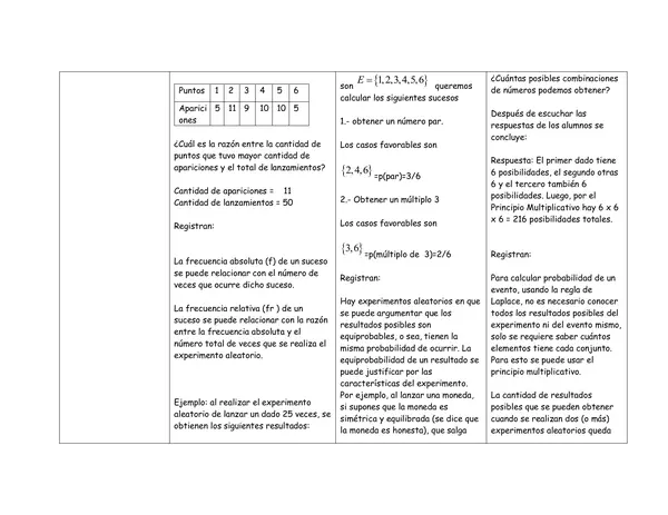 Planificación Clase a Clase: Noviembre | Matemática 7° Básico