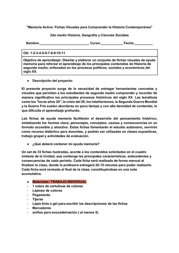 LLaveros de memoria: Primera Mitad del siglo XX Universal