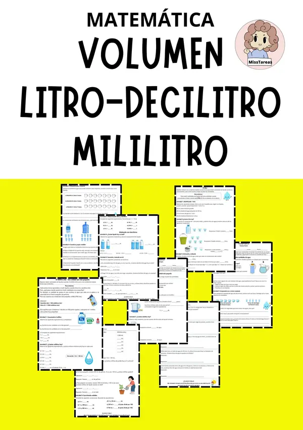 Volumen Matemática 4to básico
