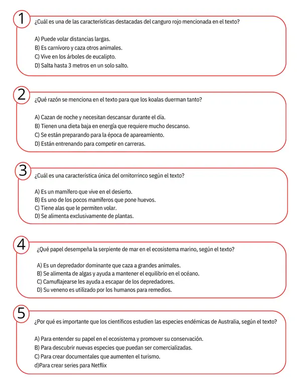 Ensayo SIMCE Lenguaje 4to básico