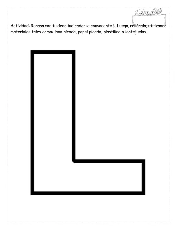 cuadernillo consonante L