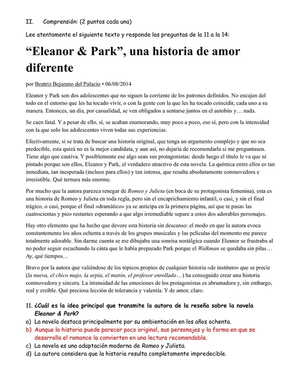 CL Eleanor & Park