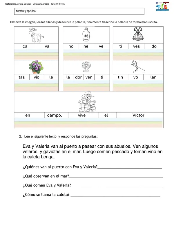 guia de la v 