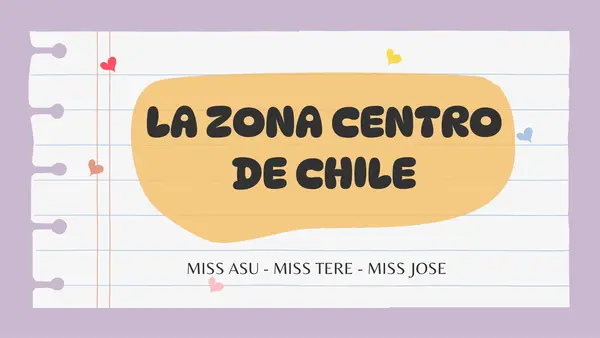 Zona centro de Chile