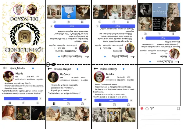  Papiro-Gram de la Antigüedad - De estatuas a Influencers