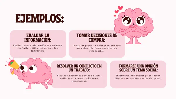 Presentación: Pensamiento crítico para estudiantes