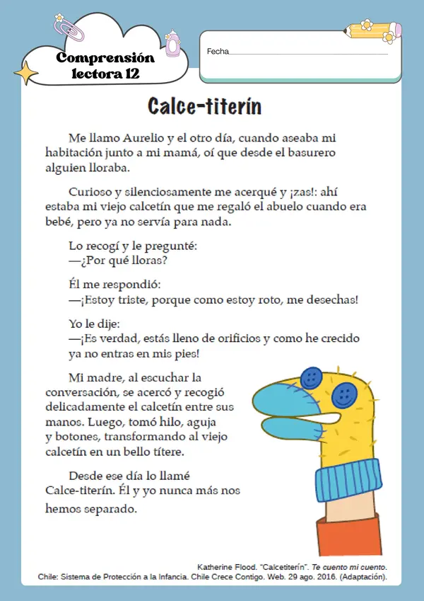 Lecturas tipo simce 2°