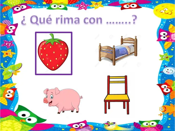 Juego de rimas E Intrusas