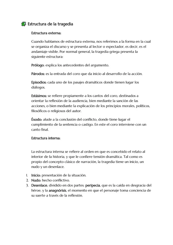  🎭 LA TRAGEDIA CLÁSICA GUÍA DE APOYO