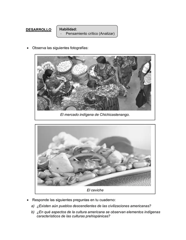 Legado de las culturas prehispánicas (guía de aprendizaje)