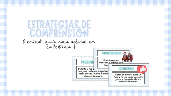 Presentación: 8 habilidades de comprensión lectora