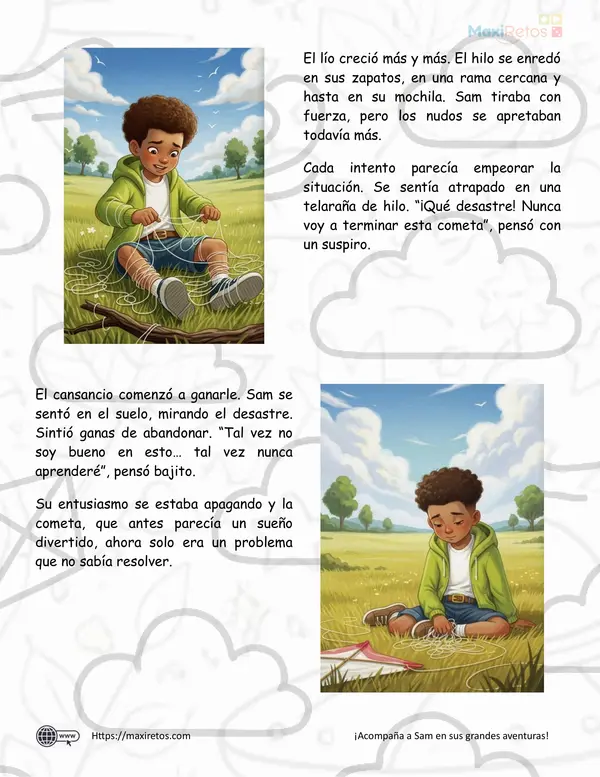 Lectura divertida en familia: SAM y la valentía de pedir ayuda.