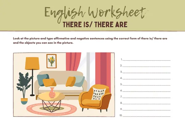 There is / There are English Worksheet