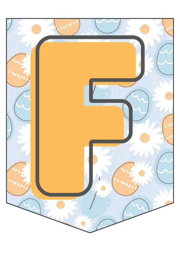 Banderín Feliz Pascua
