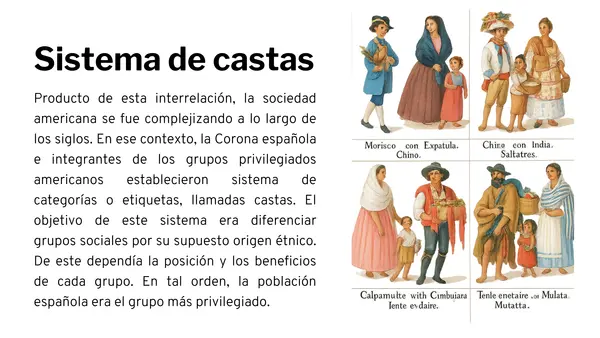 Mestizaje, sociedad colonial y sincretismo