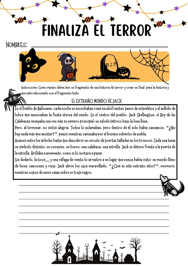 GUÍA CREAR UN FINAL PARA PELÍCULAS Y SERIES DE TERROR