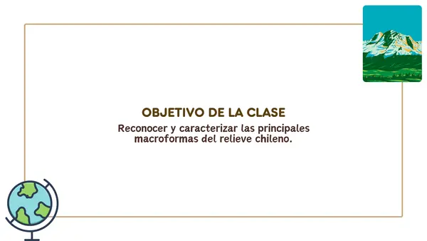 Las macroformas del relieve en Chile | Quinto Básico
