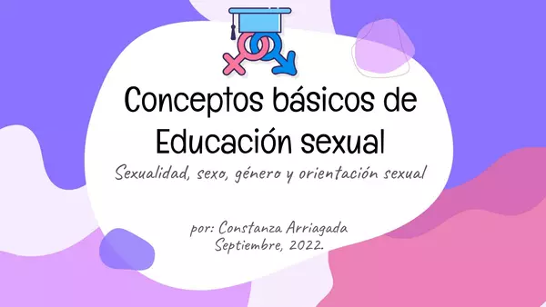 Conceptos básicos de educación sexual