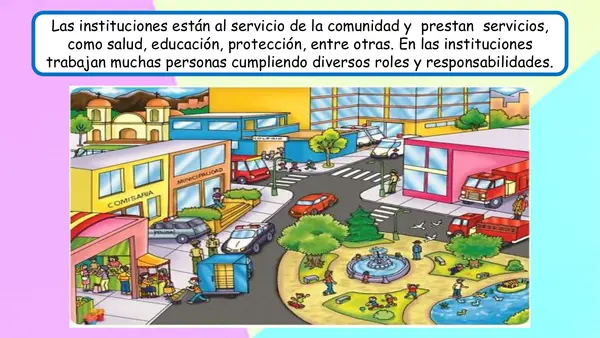 INSTITUCIONES DE MI COMUNIDAD