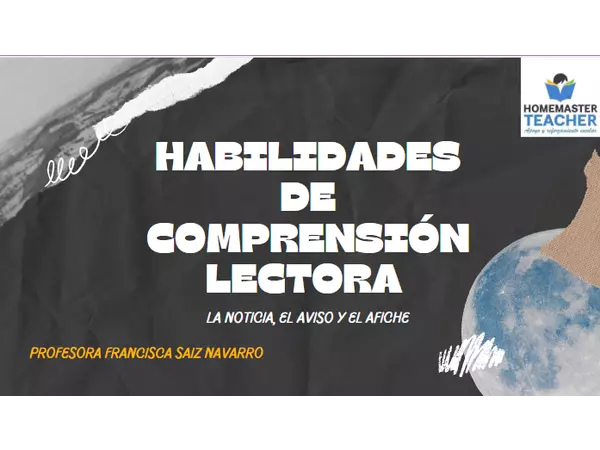 Noticia, aviso y afiche educación media/adultos 