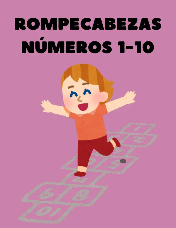 Rompecabezas números 1-10