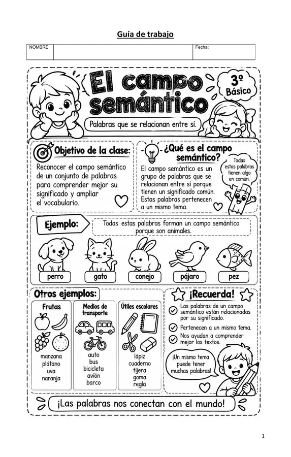 El campo semántico
