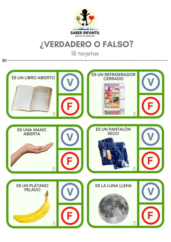 ¿VERDADERO O FALSO?