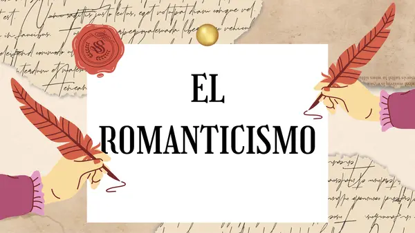 PPT Romanticismo Primero Medio