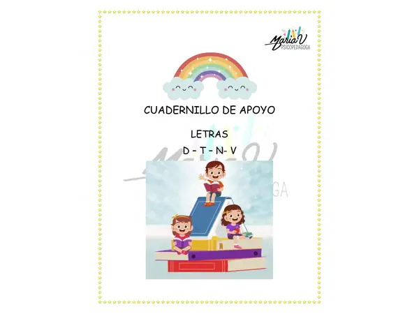 Cuadernillo de apoyo de Lenguaje N°2: Letras D – T – N – V 