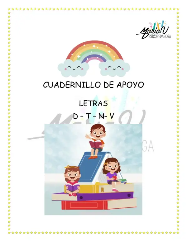 Cuadernillo de apoyo de Lenguaje N°2: Letras D – T – N – V 