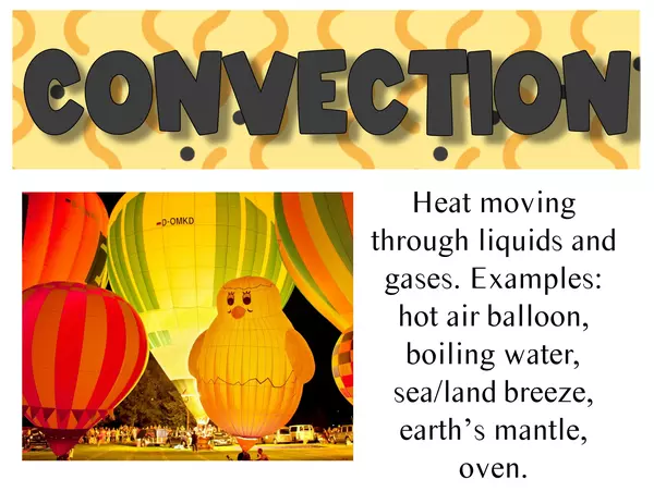 Heat transfer vocabulary flash cards