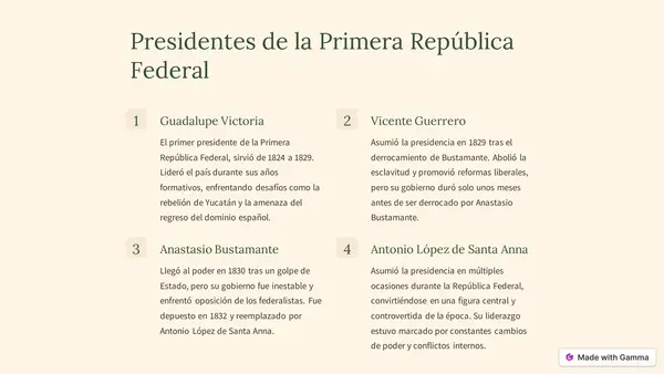 Primera república federal mexicana