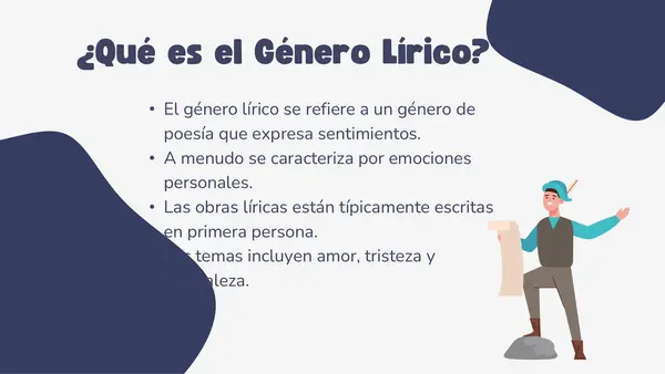 Género Lírico – Conceptos y Elementos