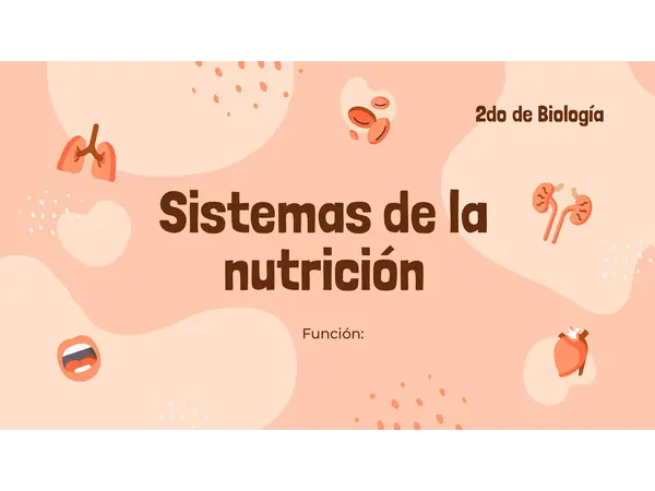 SISTEMAS DE LA NUTRICIÓN__ APARATO DIGESTIVO