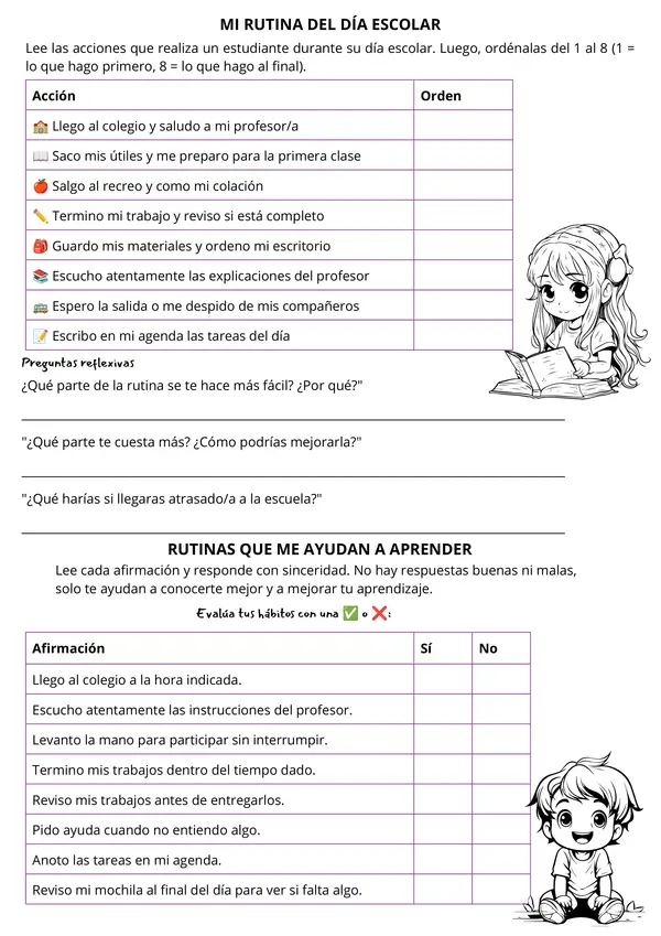Habitos para mejorar el aprendizaje, Orientacion