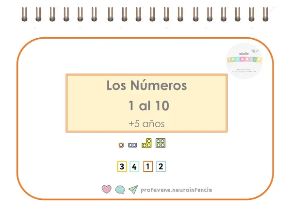 Cuadernillo de Números para termolaminar