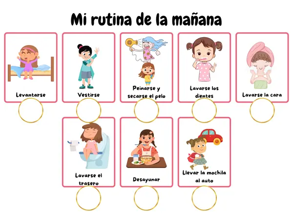 Rutinas y hábitos (mañana, tarde y noche)